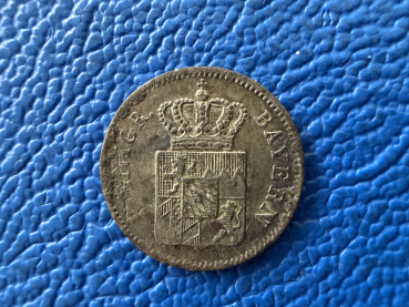 Preview: Bayern Kreuzer 1845 Maximilian II. Joseph 1848-1864
