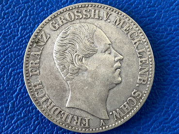 Mecklenburg Schwerin Taler 1848 A Friedrich Franz