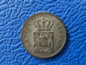 Bayern Kreuzer 1854 Maximilian II. Joseph 1848-1864 (1)