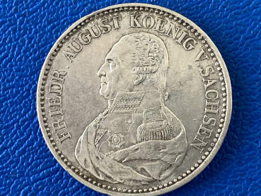 Sachsen Taler 1826 S Friedrich August