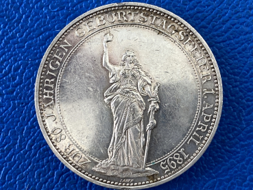 Preview: Preußen Otto von Bismarck Silbermedaille 1895