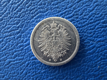 Preview: Kaiserreich 1 Pfennig 1918 D Ersatzmünze 1. Weltkrieg J-300