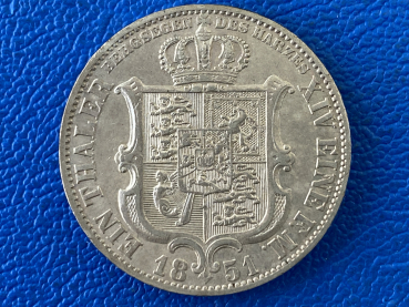 Preview: Hannover Vereinstaler 1851 B Ernst August