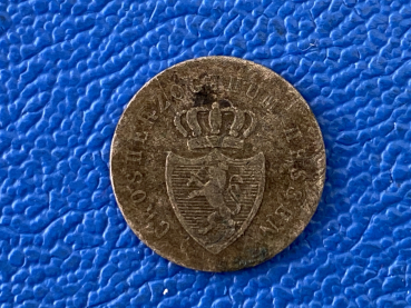 Preview: Hessen 1 Kreuzer 1834 Top Erhaltung!