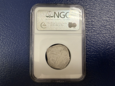 Preview: Spanien 4 Reales 1556-1622 Sao Jose Shipwreck Effect in Prestige Box und NGC-Slap
