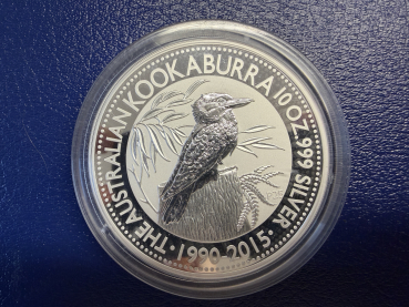 10 Oz 2015 Kookaburra in Silber
