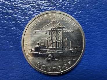 5 Mark 1988 Überseehafen Rostock