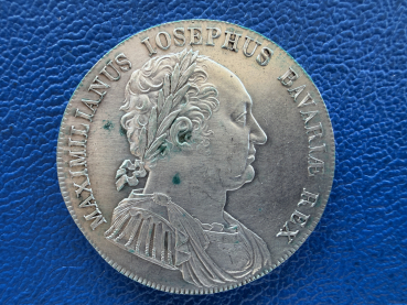 Bayern Konventionstaler 1818 Maximilian I. Joseph, 1806-1825 Tolle Erhaltung (2)
