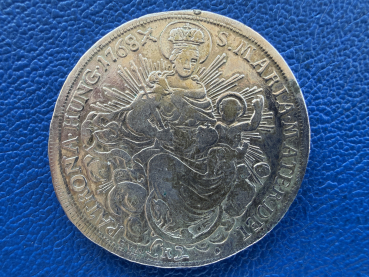 RDR Ungarn / Habsburg Taler 1768 Kremnitz Madonnentaler