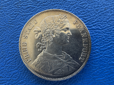 Frankfurt Vereinstaler 1860 Freie Stadt Frankfurt Silber (1)