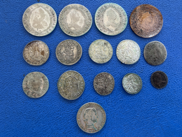 RDR / Habsburg 15 Münzen Lot 20 Kreuzer - 1 Kreuzer 1675 - 1848 mit tollen Erhaltungen!