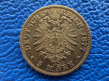 Preview: Bayern 5 Mark 1877 D Ludwig II (2) Jaeger 195