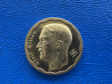 3. Reich 100 Reichsmark 1933 PROBE Adolf Hitler Gold, selten