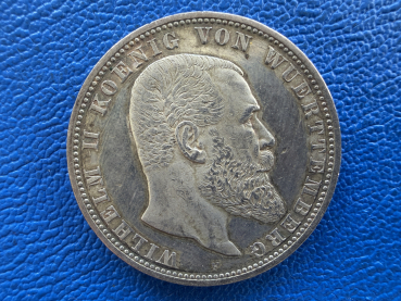 Kaiserreich 5 x 5 Mark Satz 1876-1908 Bayern / Baden / Württemberg im original Etui wunderbareres Exponat