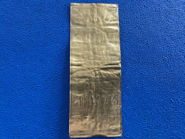 Preview: Vietnam DAT-TIN Saigono o.J Goldbarren / Goldplatte / Goldblech 9,64g Feingold 999 (2), selten