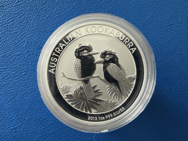 1 Oz 2013 Kookaburra Silber