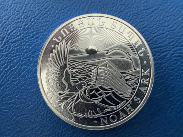 Armenien 1 Oz 2012 Arche Noah 500 Dram Silber