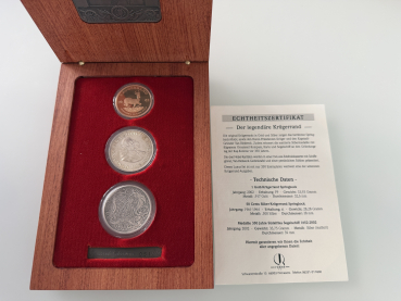Süd Afrika Krügerrand 2002 Kurgerrand Historical Set in Polierte Platte Auflage: 350 Stk. weltweit