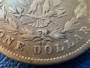 Preview: USA Morgan Dollar 1878 CC Silber selten
