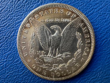Preview: USA Morgan Dollar 1885 - O Silber (1) m. Patina