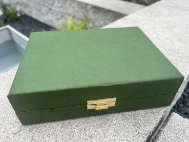 Christofle Caviar Werkzeugset, Ouvre-Caviar, Kaviarschlüssel und Kaviardeckelheber, Kaviar Accessoires Set mit originaler Präsentationsbox (7)