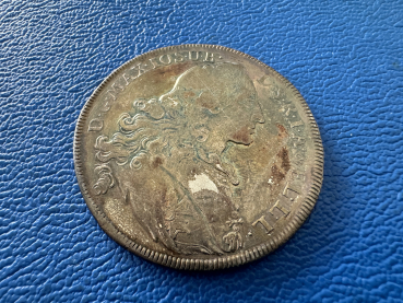 Preview: Bayern Maximilian III. Joseph Taler 1769 München Madonna mit Kind Madonnentaler Tolle Patina (1)