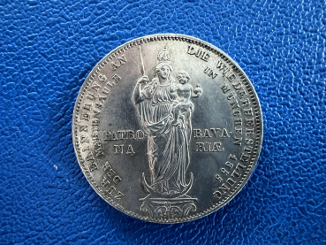 Preview: Bayern  2 Gulden 1855 Maximilian II Mariensäule (2)