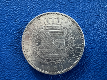 Preview: Sachsen Taler 1829 S Anton