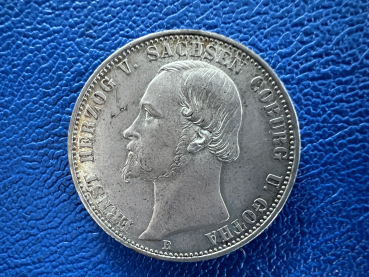 Sachsen-Coburg-Gotha Taler 1869 Ernst II (1)