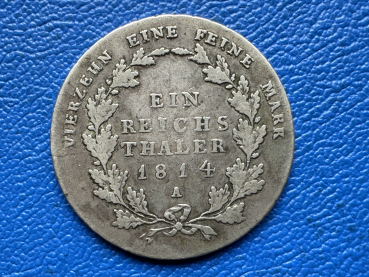 Preview: Preußen Taler 1814 A Friedrich Wilhelm III (2)