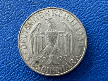 Preview: Weimar 3 Reichsmark 1930 D Graf von Zeppelin