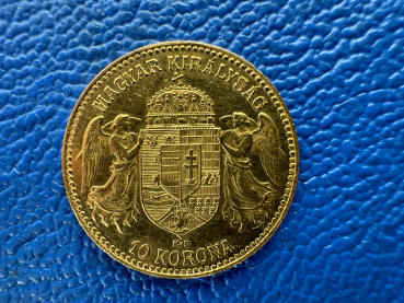 Preview: Ungarn / Österreich / Habsburg 10 Kronen 1911 K.B. Gold (1)