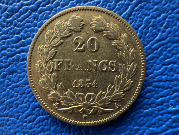 Preview: Frankreich 20 Francs 1834 A Louis Philippe I Gold
