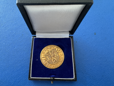 Preview: Bayern - Eichstät - Goldmedaille 585/1000 Gold 27g Für Besondere Verdienste