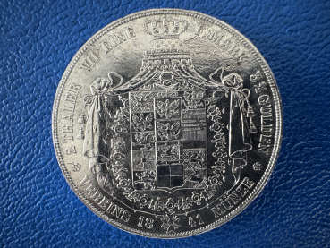 Preview: Brandenburg-Preussen Doppeltaler 1841 A Friedrich Wilhelm IV fast Prägefrisch Top Erhaltung