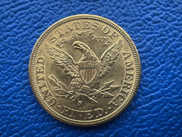 Preview: USA 5 Dollar 1903 - S Liberty Head Gold Top Erhaltung
