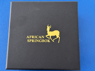 Tschad 20.000 Francs 2021 African Springbock 5 Oz Feingold RARITÄT 99  Stk. weltweit!