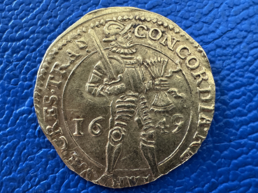 Niederlande / Holland 1 Dukat 1649 Gold