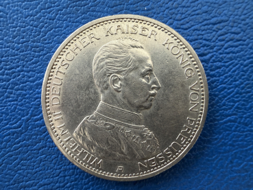 Preußen 5 Mark 1913 A Wilhelm II. in Uniform Silber (1)