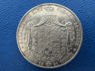 Preview: Brandenburg-Preussen Doppeltaler 1851 A Friedrich Wilhelm III. Top Stück