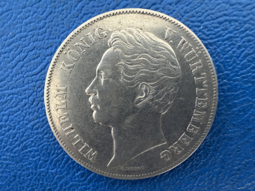 Württemberg 2 Gulden 1847 Wilhlem I (2)