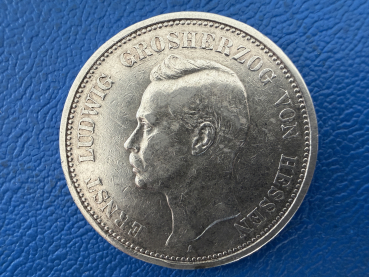 Hessen 5 Mark 1895 A Ernst Ludwig Silber (2)