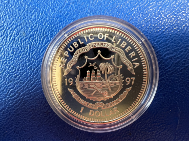 Preview: Liberia 1$ 1997 Meeresfauna in Farbe