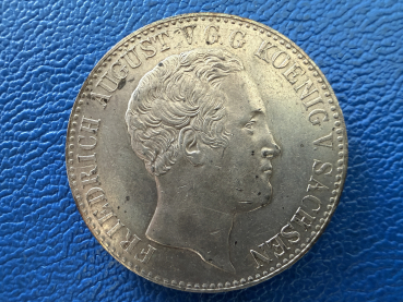 Sachsen Taler - Ausbeutetaler 1838 G Friedrich August II.