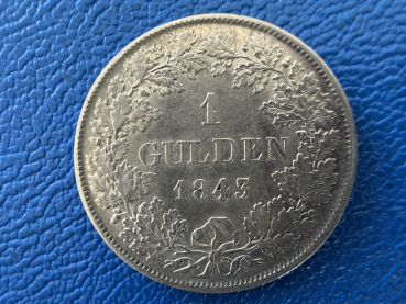 Preview: Württemberg Gulden 1843 Wilhelm