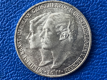 Sachsen-Weimar-Eisenach 2 Mark 1903 A Wilhelm Ernst Prachtstück