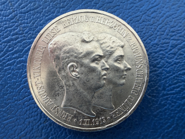 Braunschweig-Lüneburg 3 Mark 1915 A Ernst August (2)