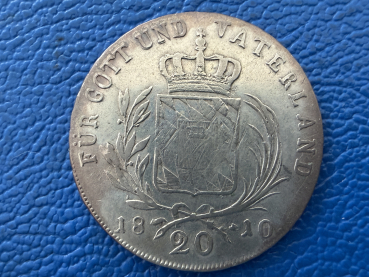 Preview: Bayern 20 Kreuzer 1810 Maximilian IV. (I.) Joseph, 1799-1825 Tolle Erhaltung !