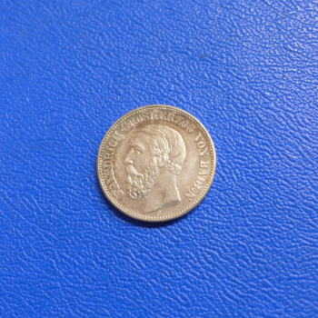 Preview: Baden 2 Mark 1899 G Friedrich Prachtstück Jaeger 28