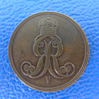 Preview: Braunschweig - Calenburg 2 Pfennig 1858 B tolle Erhaltung